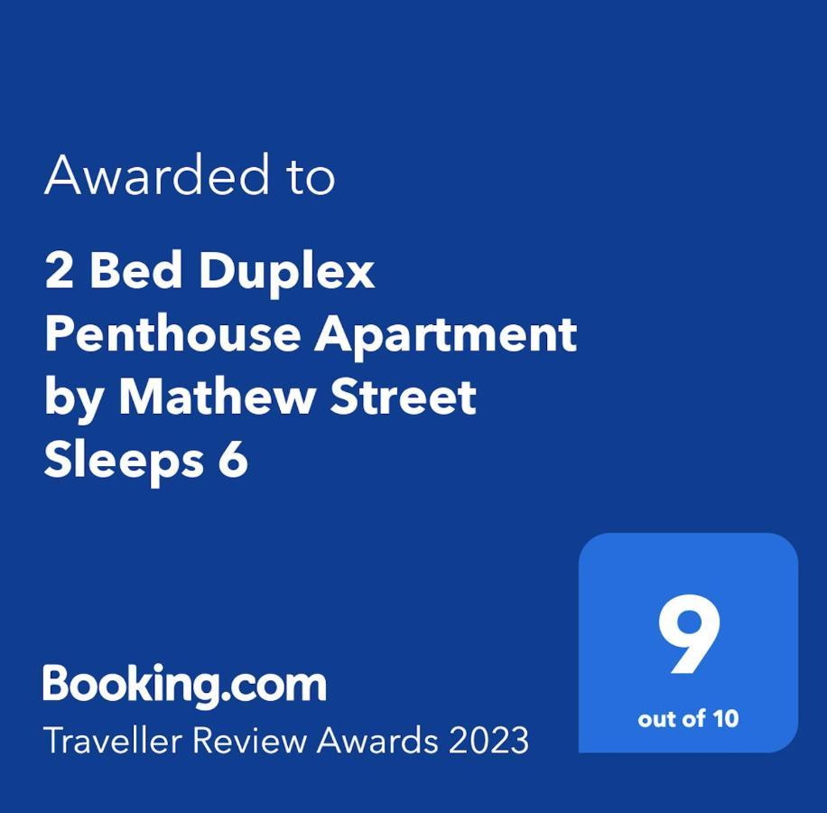 2 Bed Duplex Penthouse Apartment By Mathew Street Sleeps 6 Liverpool Esterno foto
